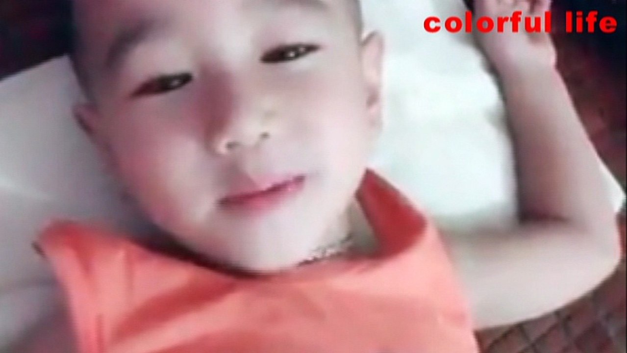 lovely boy sang his happy birthday