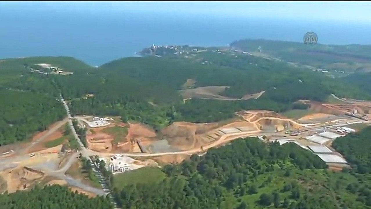 Yavuz Sultan Selim Köprü İnşaatı-Havadan-