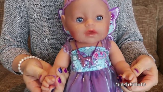 Baby Born Wonderland Doll Cries Tears Pee on Potty Sleeps Like Real Baby Dolls Pram go for a walk
