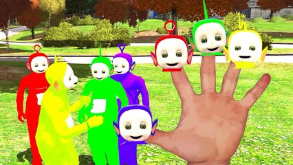 Teletubbies 3D Finger Family Playlist | Custom Blue Baby with If Youre Happy and You Know It Song