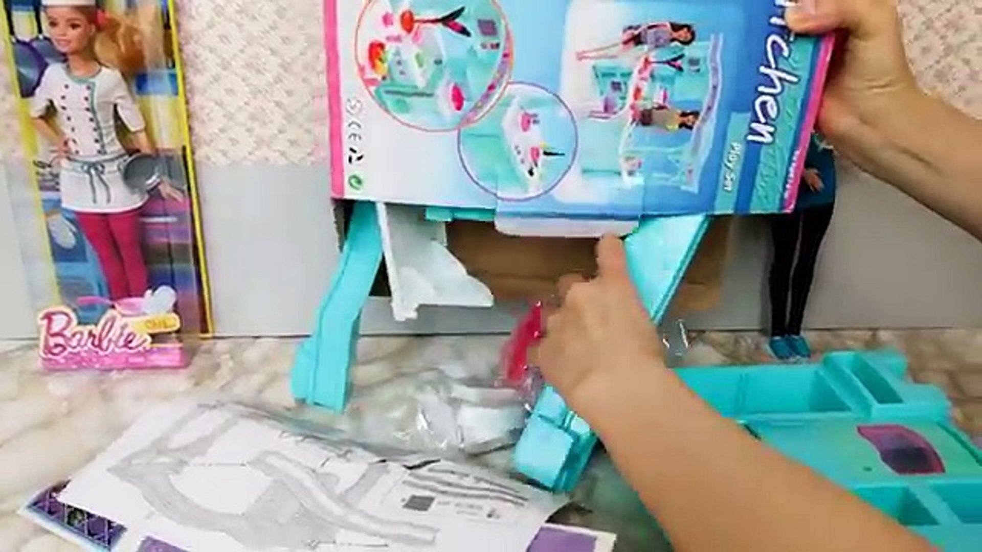 barbie mega kitchen