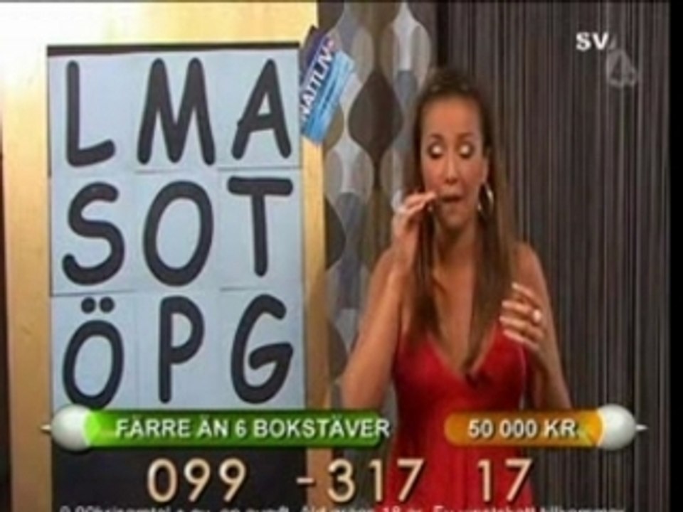 Une présentatrice vomit en direct