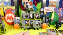 Play Doh Surprise Nintendo Eggs Mini Ten Doh Blind Box Opening Kinder Joy Toys Disney Cars Toy Club