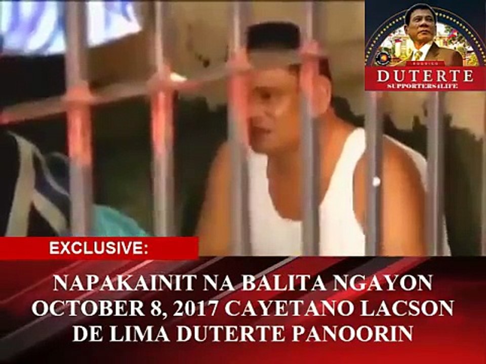 NAPAKAINIT NA BALITA NGAYON OCTOBER 8, 2017 CAYETANO LACSON DE LIMA DUTERTE PANOORIN
