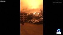 Video: Gas explosion rocks Ghana's capital Accra, causing fatalities