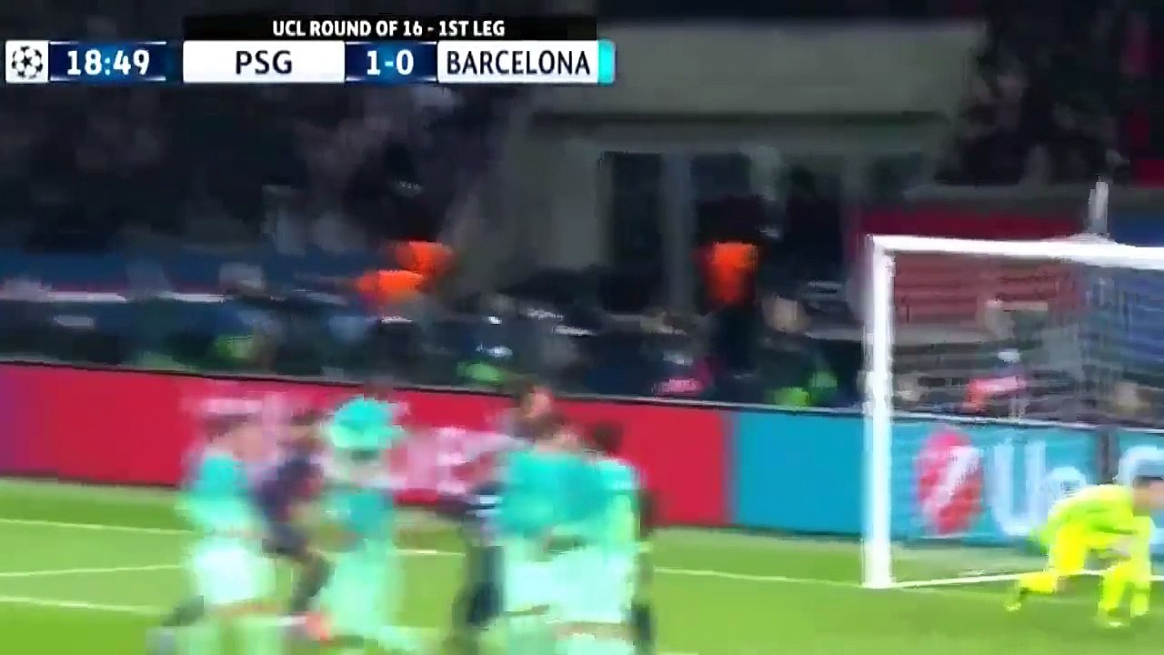 PSG 4 - 0 Barcelona (Martin Tyler Commentary) Highlights 14 02 2017 HD