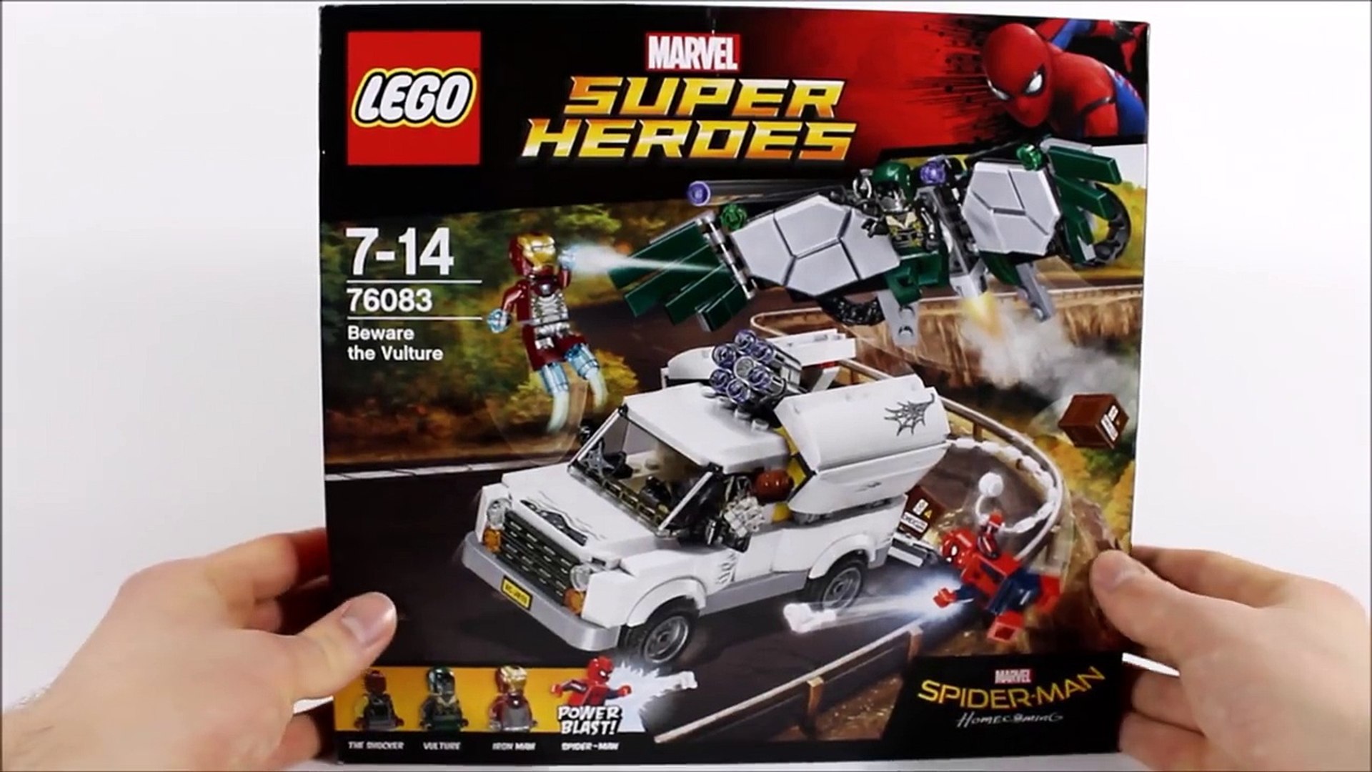 LEGO SPIDER-MAN HOMECOMING BEWARE THE VULTURE 76083 SET REVIEW─影片  Dailymotion