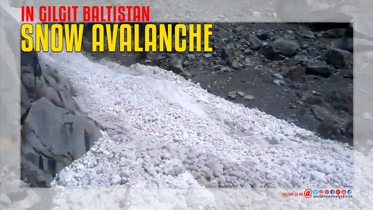 Snow Avalanche In Gilgit Baltistan