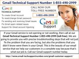 Gmail not working properly? Give us a call on 1-855-490-2999 our Gmail Customer Support