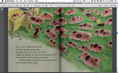 Curious George Gets a Medal (read aloud)