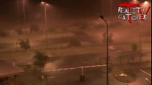 Hurricane Maria (category 5) hits Dominica at 160mph speeds