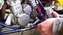Replacing Chain and Sprockets | Wymiana napędu łańcucha zębatek w quadzie | Quad Atv Suzuki LTZ 400