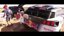 VÍDEO: Carlos Sainz, a fuego con el Peugeot 3008 DKR del Dakar 2018
