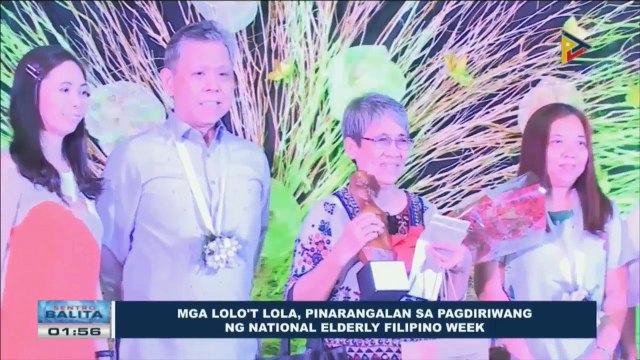 Mga lolo't lola, pinarangalan sa pagdiriwang ng National Filipino Week