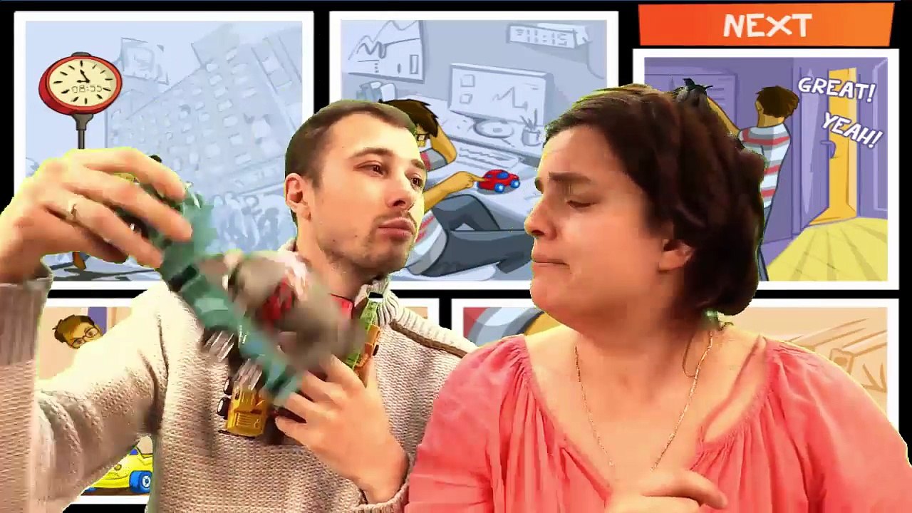 ПОТРЯСНЫЕ ПЕРЕГОНЫ! Болтушка и Проходимец Начали РАЛЛИ в ДЕТСКОЙ КОМНАТЕ #252 Мультик ИГРА для детей