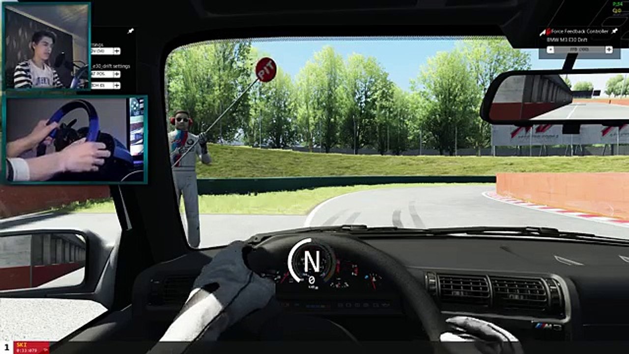 Thrustmaster T150 │ DRIFTING Online │ Assetto Corsa (60fps)