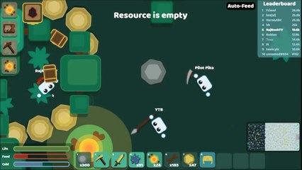 PLAY STARVE.IO ► How to build Gold Base / Gold Crafting | RajNoobTV - starve.io game