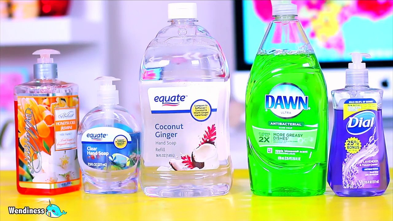 Handsoap Slime Test 2 without liquid starch, borax, corn starch, and glue