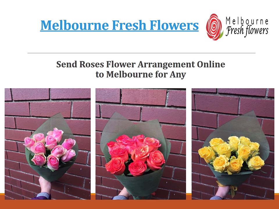 Order Roses Flower Arrangement Online to Melbourne for Any Occasion with Best Price
