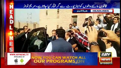 Headlines 1300 9th October 2017