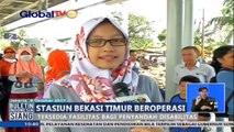 Resmi Beroperasi, Warga Bekasi Sabut Baik Hadirnya Stasiun Bekasi Timur