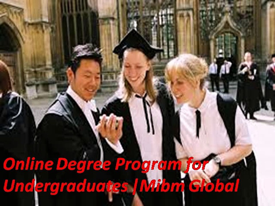 A degree of Online Degree Program for Undergraduates