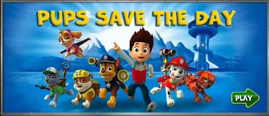 PAW PATROL Pups Save the Day! Nick Jr Fun Kids Game