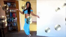 Princess Jasmine Halloween Tutorial | Hair, Makeup & Costume (COMPLETED LOOK!)