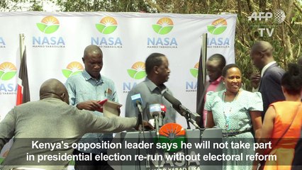 Thousands protest as Kenya opposition demands poll reform