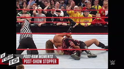 Moments after Raw went off the air - WWE Top 10