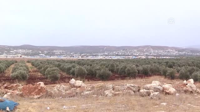 İdlib'de Çatışmasızlık Bölgesi - İdlib Kırsalındaki Atme Kampı ve Yerleşim Yerleri