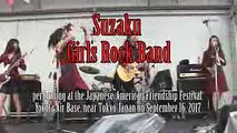 Amazing all-girl Japanese Rock Band Suzaku at Yokota Air base
