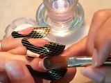 How to-Acrylic Sculptured Nail, Nail Form Full Set
