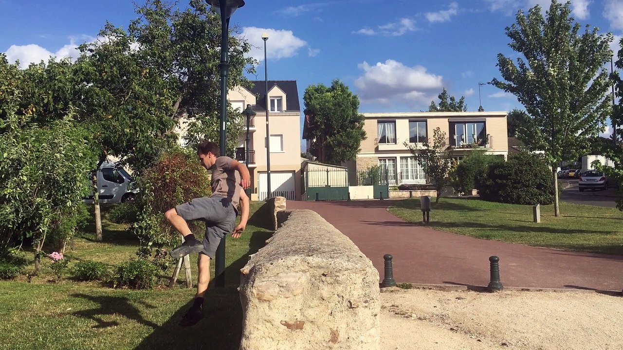 Parkour free run training