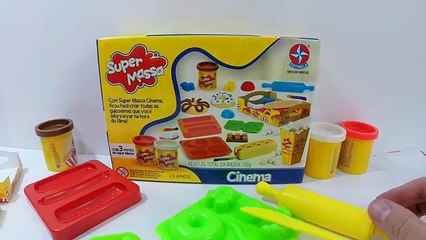 Super Massa Cinema Hot Dogs da Estrela Brinquedos - Massinhas de Brincar