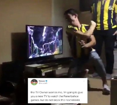 Souza Sözünü Tuttu: Televizyonu Gönderdi