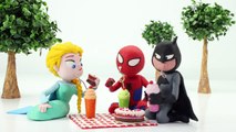 Superhero Eats Poison Cake Superhero Prank Videos Frozen Elsa Spiderman Batman Joker Animated Movies