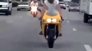 Amazing bikers