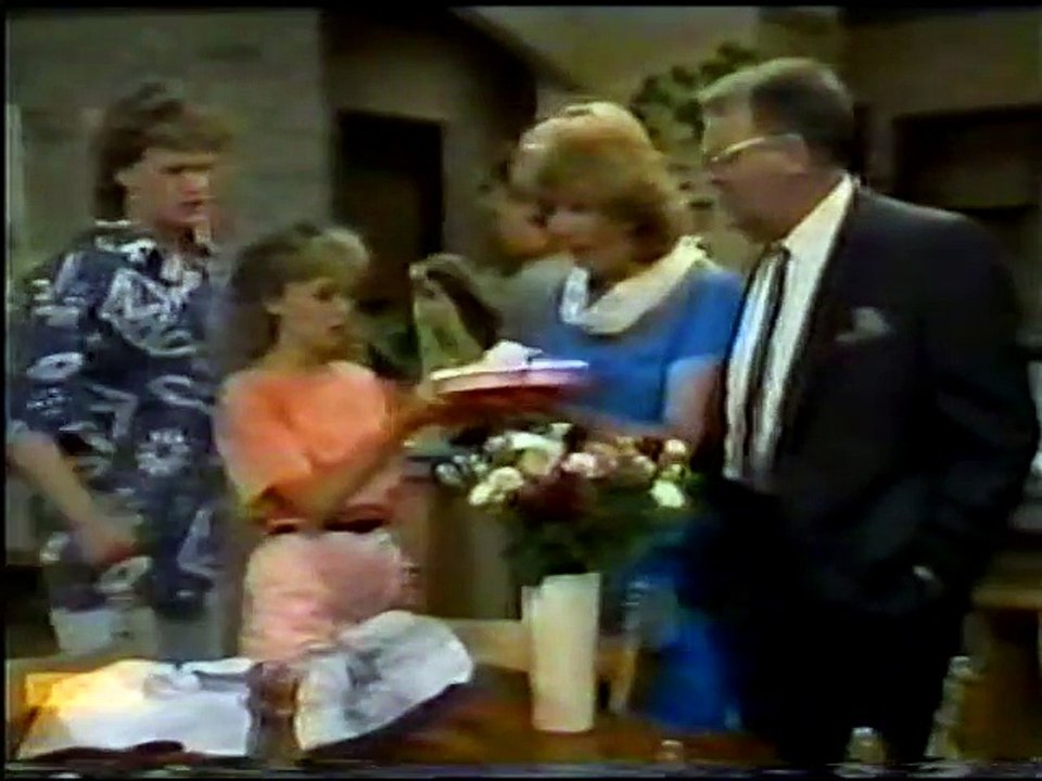 NEIGHBOURS EPISODE 661 (Paul and Gail Robinson renew their vows. Todd and Katie Landers arrive.)