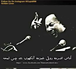 Udaas afsurda Roti Gham Zada Ankhon Se Jis Lamha By Ustad Nfak