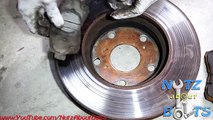 1992-1996 Toyota Camry Front brakes remove and install