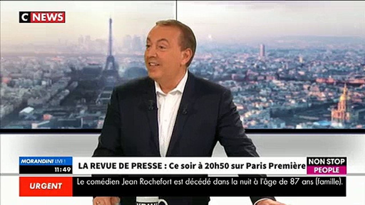 Morandini Live: En plein direct, Bernard Mabille se lâche sur le mariage de DSK ce week-end au Maroc - Regardez