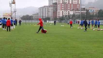 Çaykur Rizespor'da İbrahim Üzülmez İş Başı Yaptı