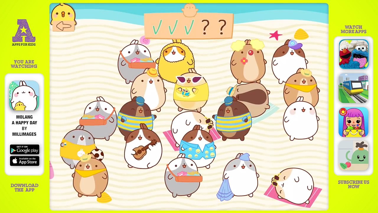 Molang & Piu Piu Happy Day | Awesome Playtime App for Kids