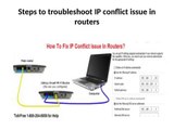 Call 1800-541-9526 Steps To Fix IP Conflict Issue In Routers