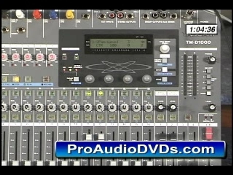 Tascam TM-D1000 DVD Video Tutorial Demonstration - video Dailymotion