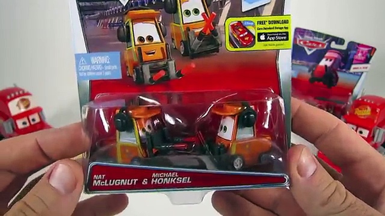 DISNEY PIXAR CARS NEW CHARACTERS AND DELUXE CARS 2 VIEWZEEN AIRPORT PITTIES