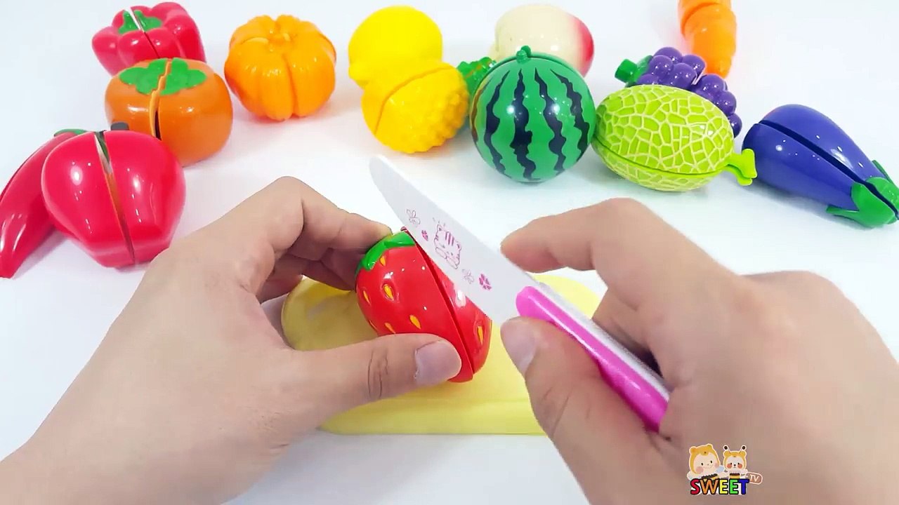 야채 채소 과일 이름을 영어 맞추기 놀이와 배우기 유아 동영상 키즈