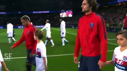 OLHA A ATUAÇÃO DE NEYMAR CONTRA O LYON ! PRIMEIRO CLASSICO !