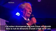 Le comédien Jean Rochefort est décédé à 87 ans